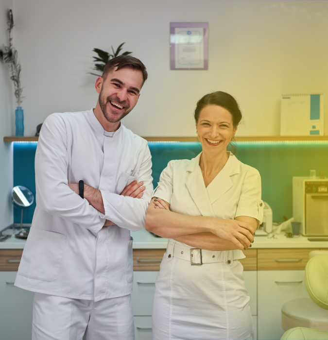 Dental Experts smiling - 675x700px